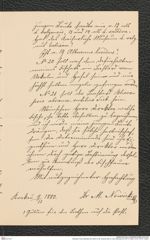 Nachlass Franz Steindachner, Brief von M. Nowicki-Sila an Franz Steindachner (09.12.1880), Inv.Nr. 370.01, Seite 3